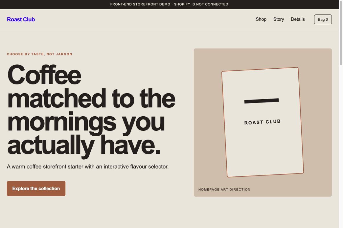 Preview van Roast Club Coffee